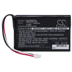   Utángyártott Pharos GPS Li-ion akkumulátor 3.7V 1200mAh TM523450 1S1P - CameronSino