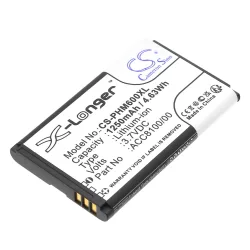   Utángyártott Philips hangrögzítő Li-ion akkumulátor 3.7V 1250mAh ACC8100, ACC8100/00 - CameronSino
