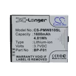 Utángyártott PHICOMM mobil Li-ion akkumulátor 3.7V 1300mAh BP-F01 - CameronSino
