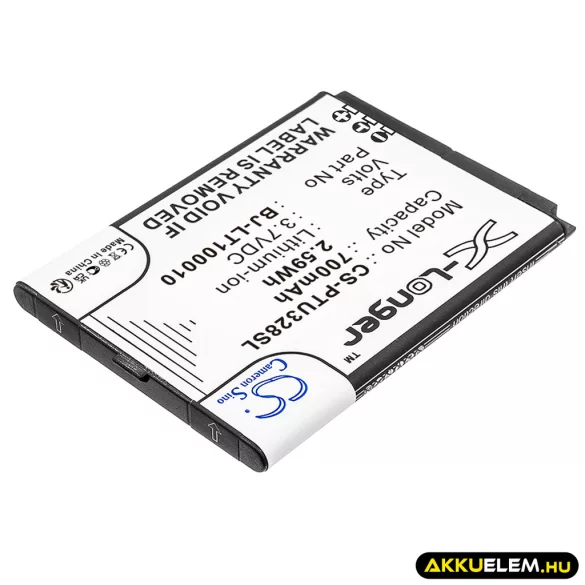 Utángyártott Panasonic mobil Li-ion akkumulátor 3.7V 700mAh BJ-LT100010 - CameronSino