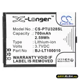 Utángyártott Panasonic mobil Li-ion akkumulátor 3.7V 700mAh BJ-LT100010 - CameronSino
