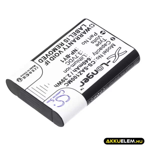Utángyártott Sony Kamera Li-ion akkumulátor 3.7V 640mAh NP-BY1 - CameronSino