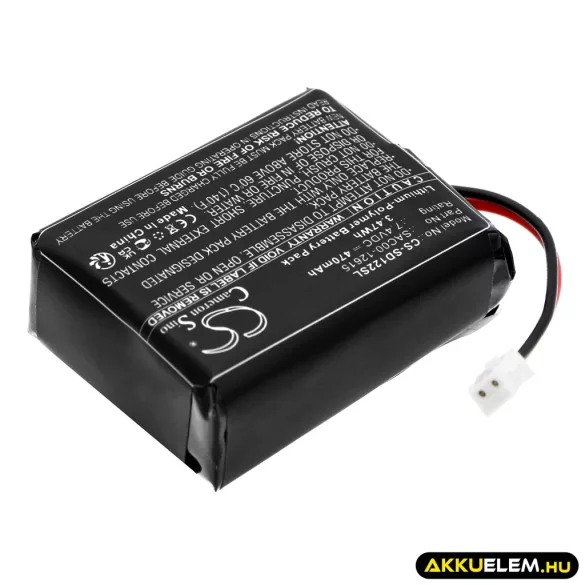 Utángyártott SportDog Kutyanyakörv Li-Polymer akkumulátor 7.4V 470mAh SAC00-12615 - CameronSino