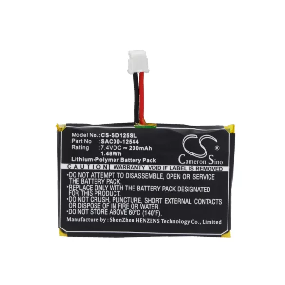 Utángyártott SportDog Kutyanyakörv Li-Polymer akkumulátor 7.4V 200mAh SAC00-12544 - CameronSino
