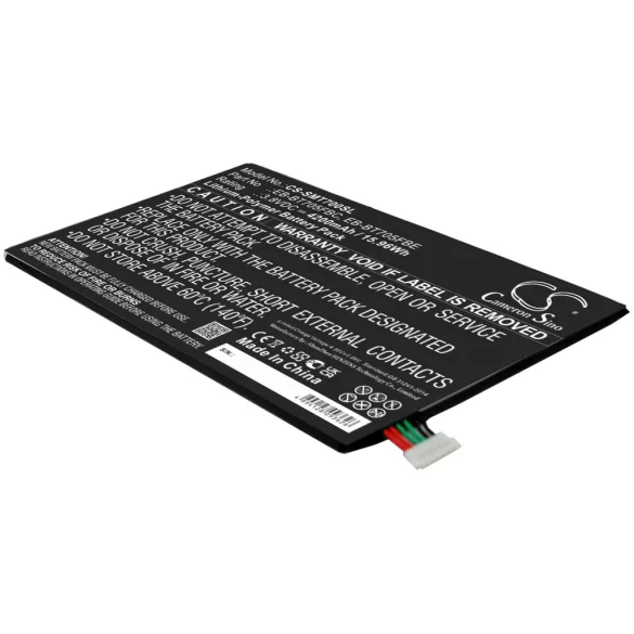 Utángyártott Samsung Tablet Li-Polymer akkumulátor 3.8V 4200mAh EB-BT705FBC, EB-BT705FBU - CameronSino