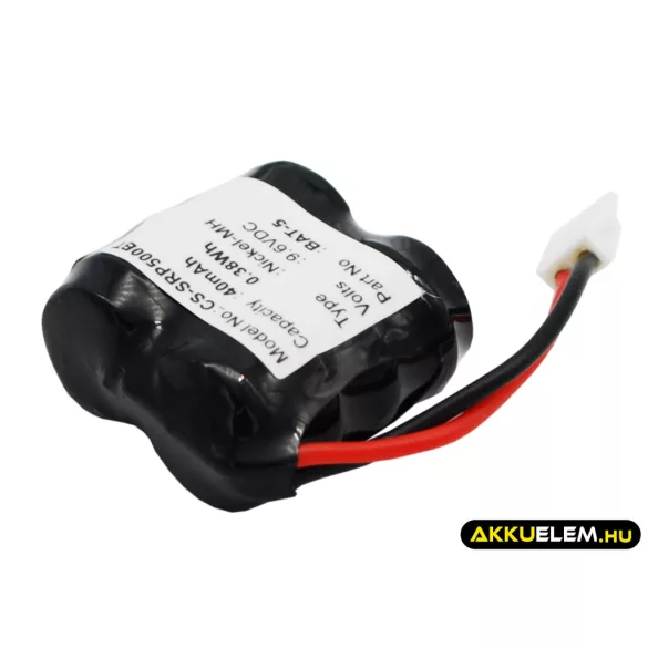 Utángyártott Scorpio Riasztó rendszer Ni-MH akkumulátor 9.6V 40mAh BAT-5, 2006-2007 - CameronSino