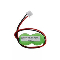   Utángyártott Toshiba CMOS / BackUp Ni-MH akkumulátor 2.4V 20mAh P000257640, P71035017110 - CameronSino