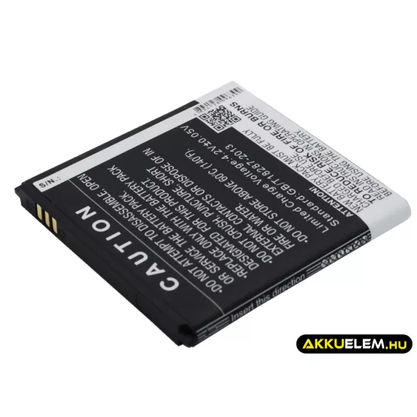 Utángyártott NGM mobil Li-ion akkumulátor 3.7V 1500mAh - CameronSino