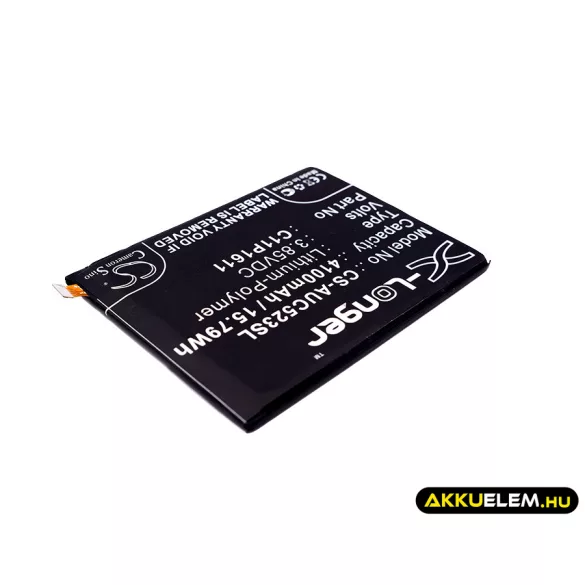 Utángyártott Asus mobil Li-Polymer akkumulátor 3.85V 4100mAh C11P1611, 0B200-02300000 - CameronSino