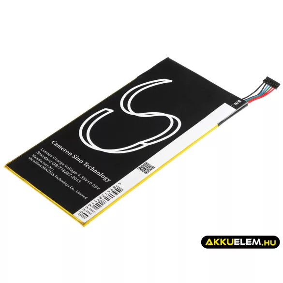 Utángyártott Asus Tablet Li-Polymer akkumulátor 3.8V 5000mAh C11P1328, C11Pq2H - CameronSino