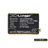 Utángyártott Asus mobil Li-Polymer akkumulátor 3.85V 2900mAh C11P1424, C11P1423 - CameronSino