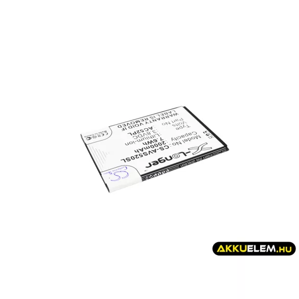 Utángyártott Archos mobil Li-ion akkumulátor 3.8V 2000mAh AC52PL - CameronSino