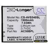 Utángyártott Archos mobil Li-ion akkumulátor 3.7V 1900mAh AC50BPL, AL50BPL - CameronSino