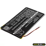 Utángyártott Tolino E-könyv Li-Polymer akkumulátor 3.7V 1500mAh - CameronSino