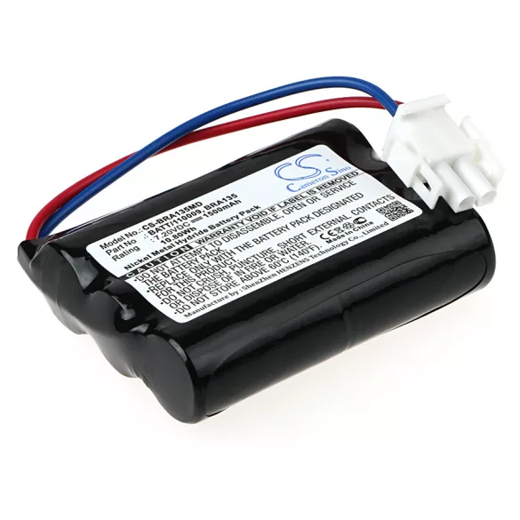 Utángyártott Braun Orvosi Ni-MH akkumulátor 7.2V 1500mAh BRA135, 120009 - CameronSino
