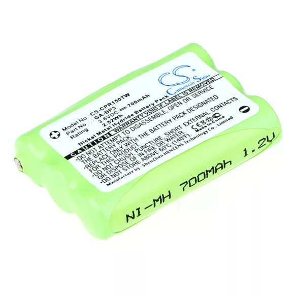 Utángyártott Doro adó-vevő rádió Ni-MH akkumulátor 3.6V 700mAh - CameronSino