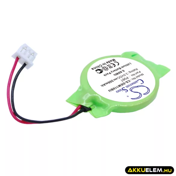 Utángyártott Dell CMOS / BackUp Lithium elem 3V 200mAh P06T - CameronSino