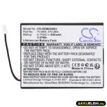 Utángyártott Dell RAID vezérlő Li-ion akkumulátor 3.7V 830mAh 7VJMH, 07VJMH - CameronSino