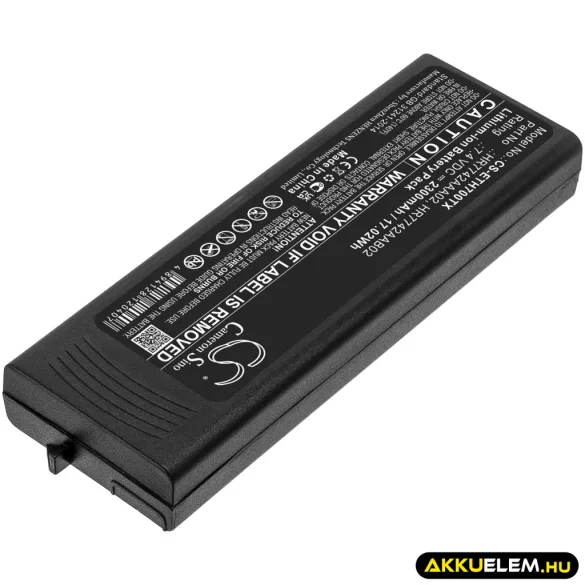 Utángyártott Cassidian adó-vevő rádió Li-ion akkumulátor 7.4V 2300mAh HR7742AAA02, HR7742AAB02 - CameronSino