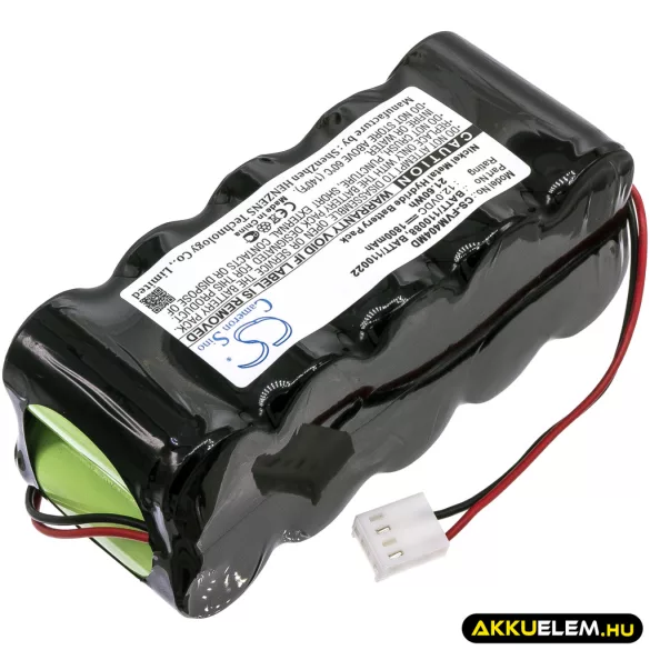 Utángyártott Fresenius Orvosi Ni-MH akkumulátor 12V 1800mAh 120088-1, BATT/110088 - CameronSino