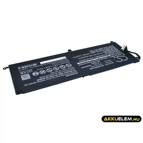 Utángyártott HP Tablet Li-Polymer akkumulátor 7.4V 3800mAh 753703-005, 753329-1C1 - CameronSino