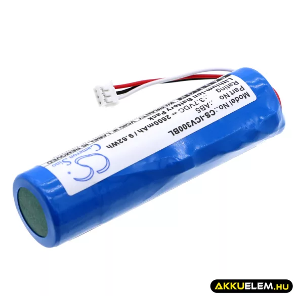 Utángyártott Intermec Vonalkód szkenner Li-ion akkumulátor 3.7V 2600mAh AB5 - CameronSino