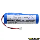 Utángyártott Intermec Vonalkód szkenner Li-ion akkumulátor 3.7V 2600mAh AB5 - CameronSino