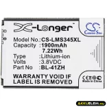 Utángyártott LG mobil Li-ion akkumulátor 3.8V 1900mAh BL-41ZH, EAC62378407 - CameronSino
