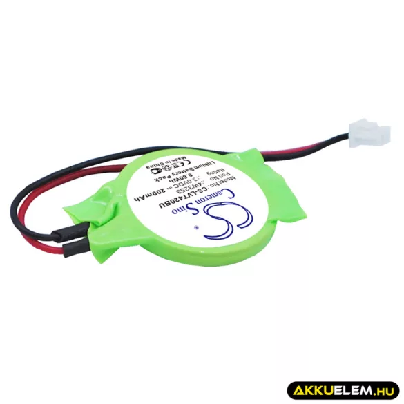 Utángyártott Lenovo CMOS / BackUp Lithium elem 3V 200mAh 4W3253, 04W1642 - CameronSino