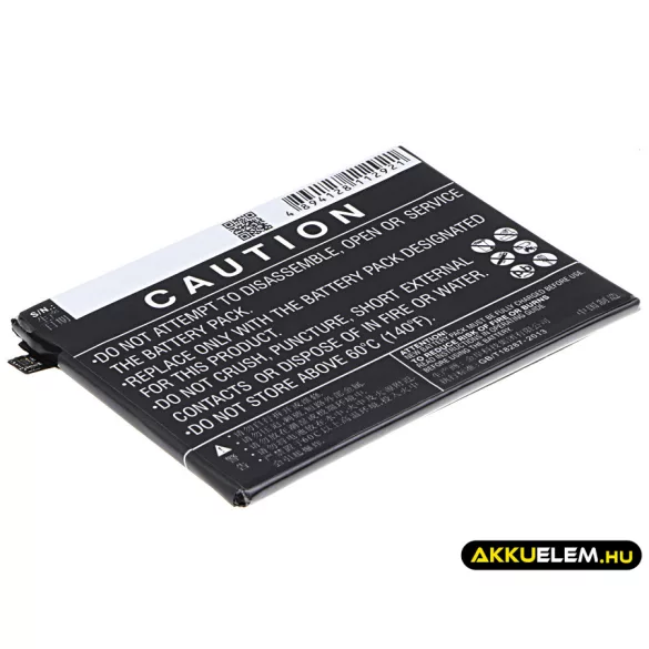 Utángyártott Lenovo mobil Li-Polymer akkumulátor 3.8V 4000mAh BL255 - CameronSino