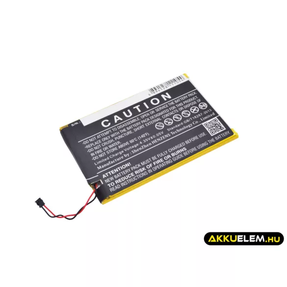 Utángyártott Motorola mobil Li-Polymer akkumulátor 3.8V 2300mAh FC40, SNN5965A - CameronSino