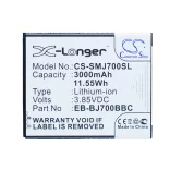 Utángyártott Samsung mobil Li-ion akkumulátor 3.85V 3000mAh EB-BJ700BBC, EB-BJ700CBE - CameronSino