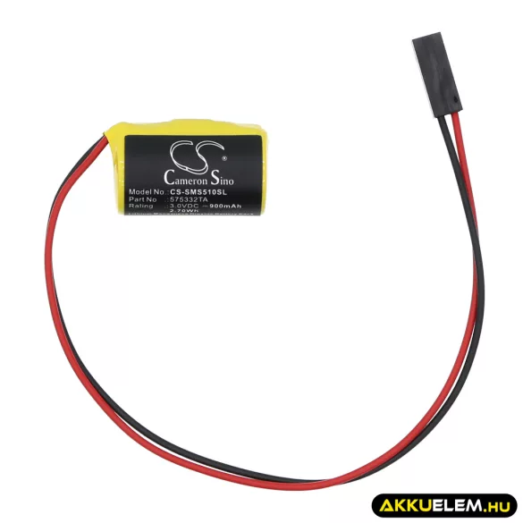 Utángyártott Siemens PLC Li-MnO2 elem 3V 900mAh 6ES7-9711AA00-0AA0, 6ES5980-0MB11 - CameronSino