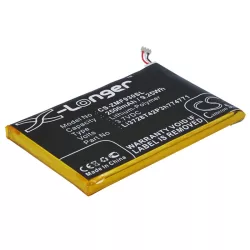   Utángyártott ZTE Hotspot Li-Polymer akkumulátor 3.7V 2500mAh Li3728T42P3h774771, ZEBAP1 - CameronSino