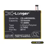 Utángyártott Amazon Tablet Li-Polymer akkumulátor 3.7V 3210mAh ST11, 58-000127 - CameronSino