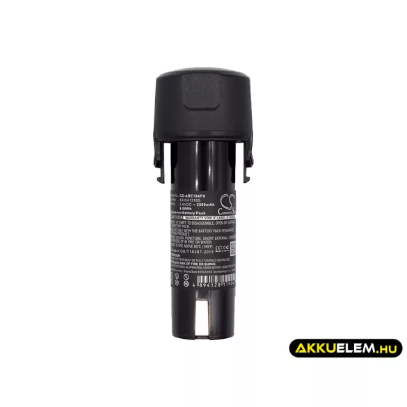 Utángyártott AEG szerszámgép Li-ion akkumulátor 3.6V 2500mAh 4935413165 - CameronSino
