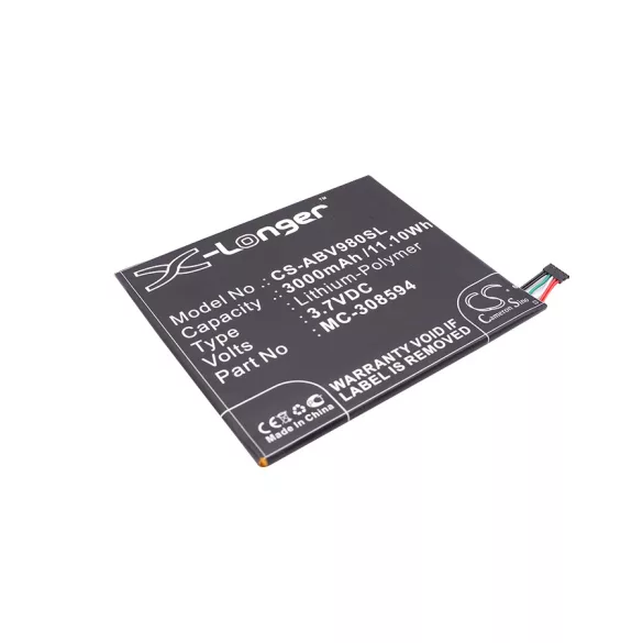 Utángyártott Amazon Tablet Li-Polymer akkumulátor 3.7V 3000mAh MC-308594 - CameronSino