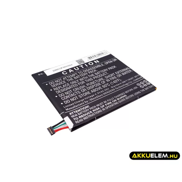 Utángyártott Amazon Tablet Li-Polymer akkumulátor 3.7V 3000mAh MC-308594 - CameronSino