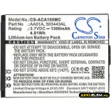 Utángyártott ACTIVEON Kamera Li-ion akkumulátor 3.7V 1300mAh AA01A, 303443AL - CameronSino