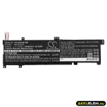 Utángyártott Asus laptop Li-Polymer akkumulátor 11.1V 4200mAh B31N1429, 0B200-01460000 - CameronSino