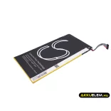 Utángyártott Asus Tablet Li-Polymer akkumulátor 3.8V 5000mAh C11P1411, 0B200-01220000 - CameronSino