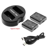 Utángyártott Canon Kozmetikai tükör akkumulátor + töltő szett 7,4V LP-E10, LC-E10 - CameronSino