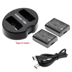  Utángyártott Canon Kozmetikai tükör akkumulátor + töltő szett 7,4V LP-E10, LC-E10 - CameronSino