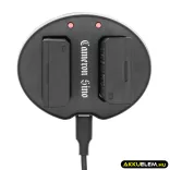 Utángyártott Canon Kozmetikai tükör akkumulátor + töltő szett 7,4V LP-E10, LC-E10 - CameronSino