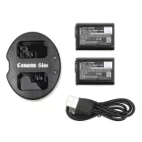Utángyártott Sony Kozmetikai tükör akkumulátor + töltő szett 7,4V NP-FW50, BC-VW1 - CameronSino