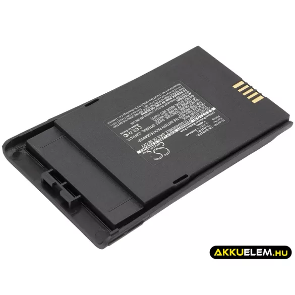 Utángyártott Cisco Vezeték nélküli telefon Li-Polymer akkumulátor 3.7V 2000mAh 74-4957-01, 74-4957-01 Rev. C1 - CameronSino