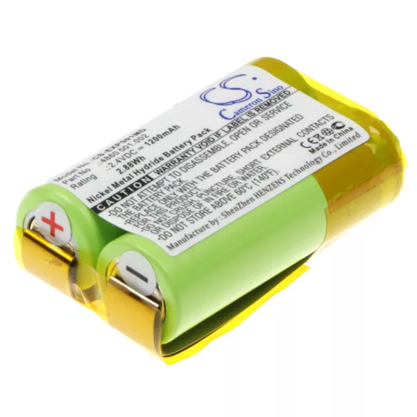 Utángyártott Eppendorf Orvosi Ni-MH akkumulátor 2.4V 1200mAh 4860 501.002, 501.002-02 - CameronSino