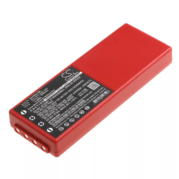 Utángyártott Liebherr Daru távirányító Ni-MH akkumulátor 6V 2000mAh PIROS - CameronSino