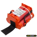 Utángyártott Gardena Fűnyíró Li-ion akkumulátor 18V 2500mAh 574 47 68-01, 505 69 73-20 - CameronSino