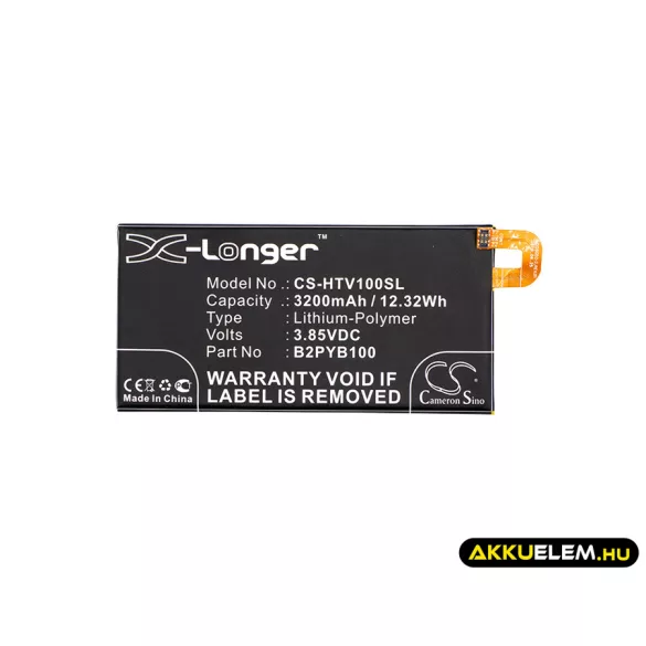 Utángyártott Spring mobil Li-Polymer akkumulátor 3.85V 3200mAh - CameronSino